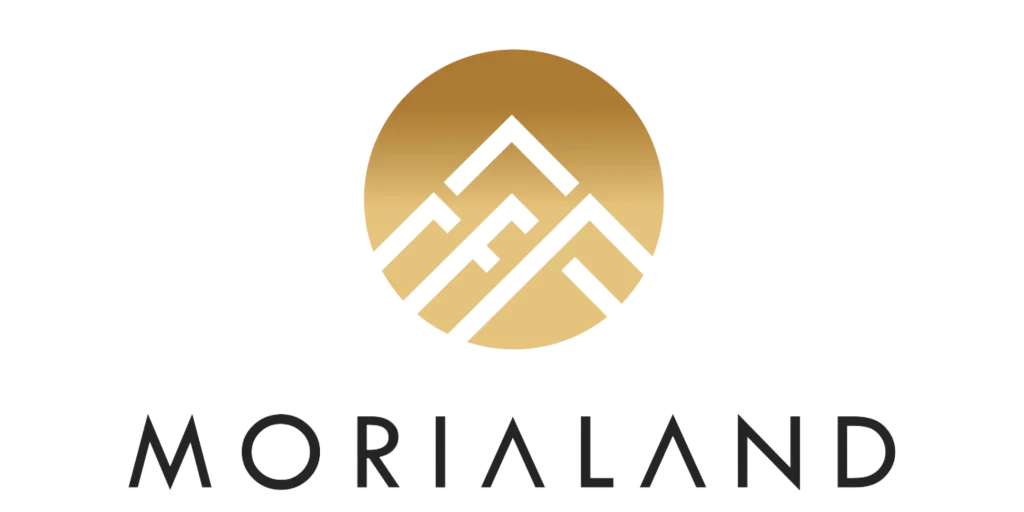 logo morialand villa management bali gold trans 1080x540